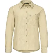 Schöffel Hemdbluse SCHÖFFEL "Blouse Style Libereo WMN", Damen, Gr. 38, beige (soft amber), Obermaterial: 98% Polyester, 2% Elasthan, Blusen Hemdbluse, sportlicher Stil, für Sportmode und Outdoormode