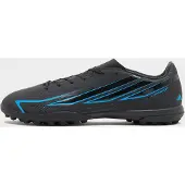 Adidas Fußballschuh PERFORMANCE "F50 HYPERFAST CLUB, ROLLRASEN", Gr. 44, schwarz (core schwarz, core schwarz, lucid ray blau), Synthetik, Schuhe Fußballschuh, für synthetische Hartplätze