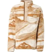 Columbia - Helvetia II Printed Half Snap Fleece - Fleecepullover Gr L beige