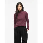 Vila Rollkragenpullover "VIMALU ROLLNECK L/S KNIT TOP NOOS" Materialmix