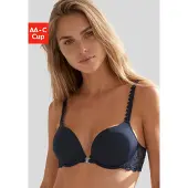 LASCANA Push-up-BH "Fabia" mit Stickerei am Rücken & an den Trägern, Dessous, T-Shirt-BH