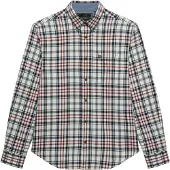 Superdry für Herren. M4011197A Lumberjack Hemd weiß (XXL), Lässig, Baumwolle, Langarm