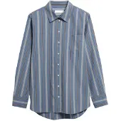 Armedangels GESTREIFTE WEITE BLUSE | 100% Bio-Baumwolle - mehrfarbig (M)