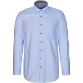 Seidensticker "Schwarze Rose" Regular 1/1 Button-Down-Kragen Struktur