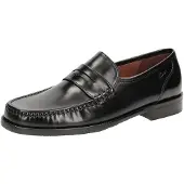 Sioux Slipper "Sassodor-700", Herren, Gr. 41 (UK 7), schwarz, Schuhe Slipper