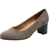 Tamaris Damenpumps 8-82400-47, taupe, Wildleder, Größe 38