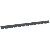Syfax Raseneinfassung 20 stk. 102 x 4 x 4 cm Stahl Anthrazit