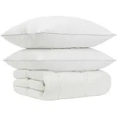 vidaXL Gänsedaunen-Bettdecken-Set 90% FULDA 3 stk. 140 x 220 cm Weiß