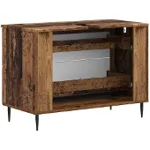 vidaXL Waschbeckenschrank HAARLEM Altholz 82 x 41 x 58,5 cm