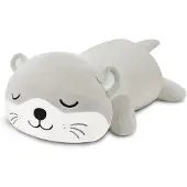Sonstiges Beschwertes Otter Plüschtier Kissen Stofftier 25 cm Baumwolle PP-Baumwolle