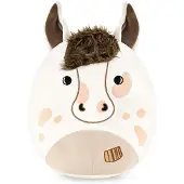 Sonstiges Plüschtier Pferd Kuscheltier Stofftier Kissen Spielzeug Weiß 30cm