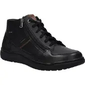Josef seibel Schnürschuh "Baxter 50, schwarz-kombi", Herren, Gr. 49, schwarz (schwarz, kombi), Obermaterial: 100% Rindsleder Leather cow., Schuhe Schnürschuh