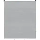 BellaFurn Vertikale Außenmarkise Balkon-Sonnenschutz | Grau | 100x240 cm