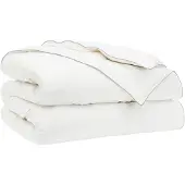 vidaXL Bettdecke FULDA 200 x 220 cm 4 Jahreszeiten 310 GSM Weiß