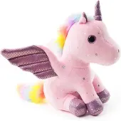 Sonstiges Kuscheltier Einhorn Plüschtier 20/28cm für Mädchen Geschenk 3-8 Jahre
