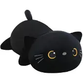Sonstiges Beschwertes Plüschtier Katze zur Angstlinderung 60 cm Schwarz