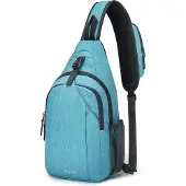 Unyqoos Sling-Rucksack – leichte Brust- und Schultertasche für Herren und Damen, für Wandern, Radfahren, Reisen & Trekking