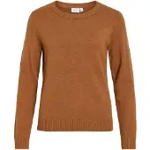 Vila Viril Rundhals Strickpullover