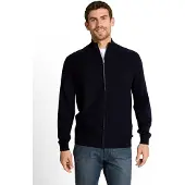 Tom Tailor Strickjacke mit Logo Stickerei