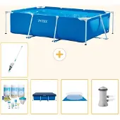 Intex Rechteckiger Frame Pool - 300x200x75 cm - 6-teilig S21125