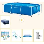 Intex Rechteckiger Frame Pool - 300x200x75 cm - 6-teilig S20056