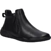 Josef seibel Stiefelette "Wynona 16, black-black", Damen, Gr. 40, schwarz (schwarz, schwarz), Obermaterial: 100% Rindsleder Leather cow., Schuhe Stiefelette