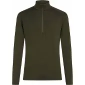 Icebreaker - 260 Tech L/S Half Zip - Merinounterwäsche Gr S oliv