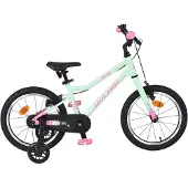 Volare Milano Kinderfahrrad - Mädchen - 16 Zoll - Mintgrün