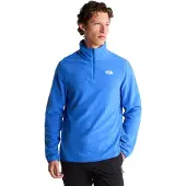 The North Face Mens Glacier Fleece 1/4 Zip Jacket active blue (NLQ) M