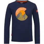 TROLLKIDS - Kid's Halsafjord Longsleeve - Longsleeve Gr 164 blau