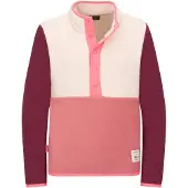 TROLLKIDS - Kid's Flekkefjord Half Zip - Fleecepullover Gr 116 rosa