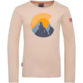 TROLLKIDS - Kid's Halsafjord Longsleeve - Longsleeve Gr 152 beige