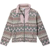 Columbia Unisex Youth Sequoia Grove Printed Fleece Jacket iron wizard island, mineral pink (254) S