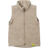 Engel - Kid's Weste - Merinoweste Gr 128 beige