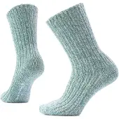 Smartwool - Women's Everyday Cozy Heritage Rib Crew - Multifunktionssocken Gr 38-41 türkis