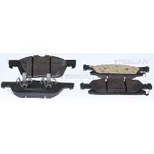 TRISCAN Bremsbelagsatz, Scheibenbremse 811016036 für FORD