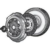 Valeo Umrüstsatz Kupplung Ø 230 mm 22 Zähne für u.a. BMW 1er