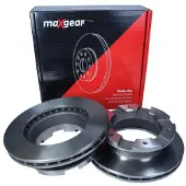 MAXGEAR Bremsscheibe 192808 Hinterachse belüftet 266mm 24mm für FUSO (MITSUBISHI)