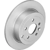 Ate Bremsscheibe 24.0112-0186.1 hinten, voll, 1 Stück