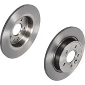 Brembo Bremsscheibe 08.9975.11, hinten, voll, 1 Stück