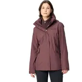 Vaude - Women's Rosemoor 3in1 Jacket II - Doppeljacke Gr 34 lila/braun