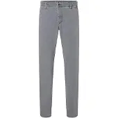 MAC Chinohose "Driver", Herren, Gr. 33, Länge 30, grau (light storm grau), Web, Obermaterial: 89% Baumwolle, 8% Polyester, 3% Elasthan, figurumspielend knöchellang, Hosen Chinohose, mit Stretch