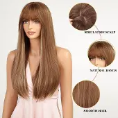 OEM Synthetische Haartouw Ombre-Touw für Frauen Hitzebeständig für Cosplay und Party