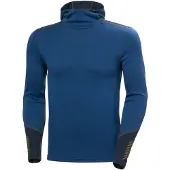 Helly Hansen Lifa Merino Midweight Hoodie, Herren, Blau