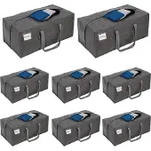 OEM Große Aufbewahrungsboxen dunkelgrau 8er Pack