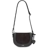 L.credi Umhängetasche Schultertasche Sopherl Hobo Bag Iron dunkelgrau