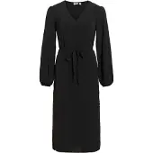 Vila Vilovie Langärmeliges Maxikleid
