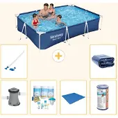 Bestway Steel Pro Rechteckig - 300x201x66 cm - 7-teilig S21572