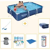 Bestway Steel Pro Rechteckig - 300x201x66 cm - 7-teilig S21572