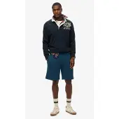 Superdry für Herren. M7110481A Kurze Hose Plain blau (XXL), Lässig, Baumwolle, Marine